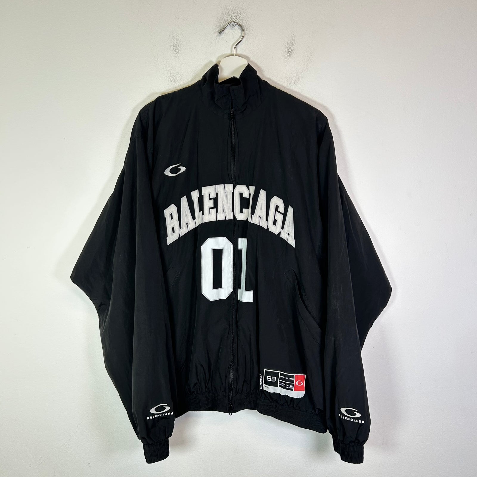 Balenciaga SS25 Basketball Series Track Jacket
