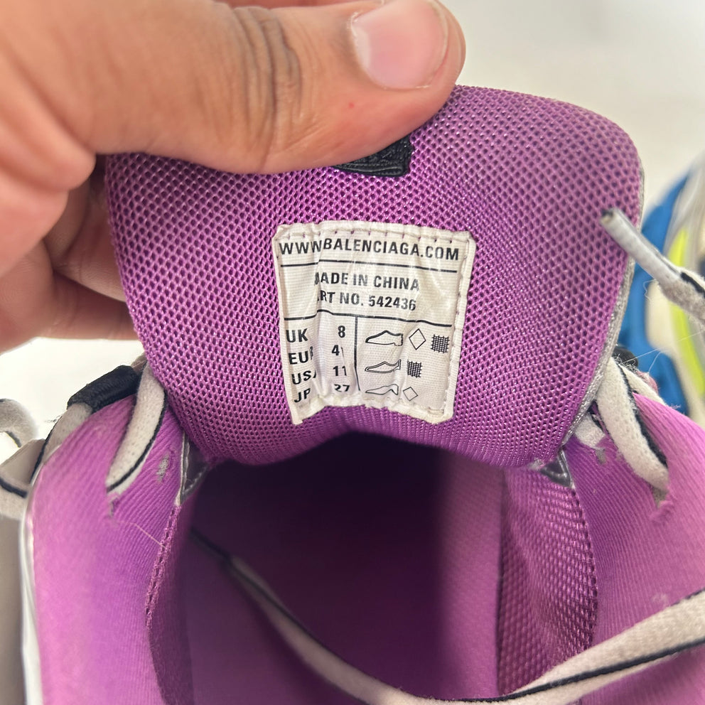Balenciaga Metallic Multi Track Sneakers Size 41