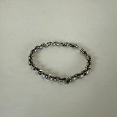 Chrome Hearts 'Paper Chain' .925 Silver Bracelet