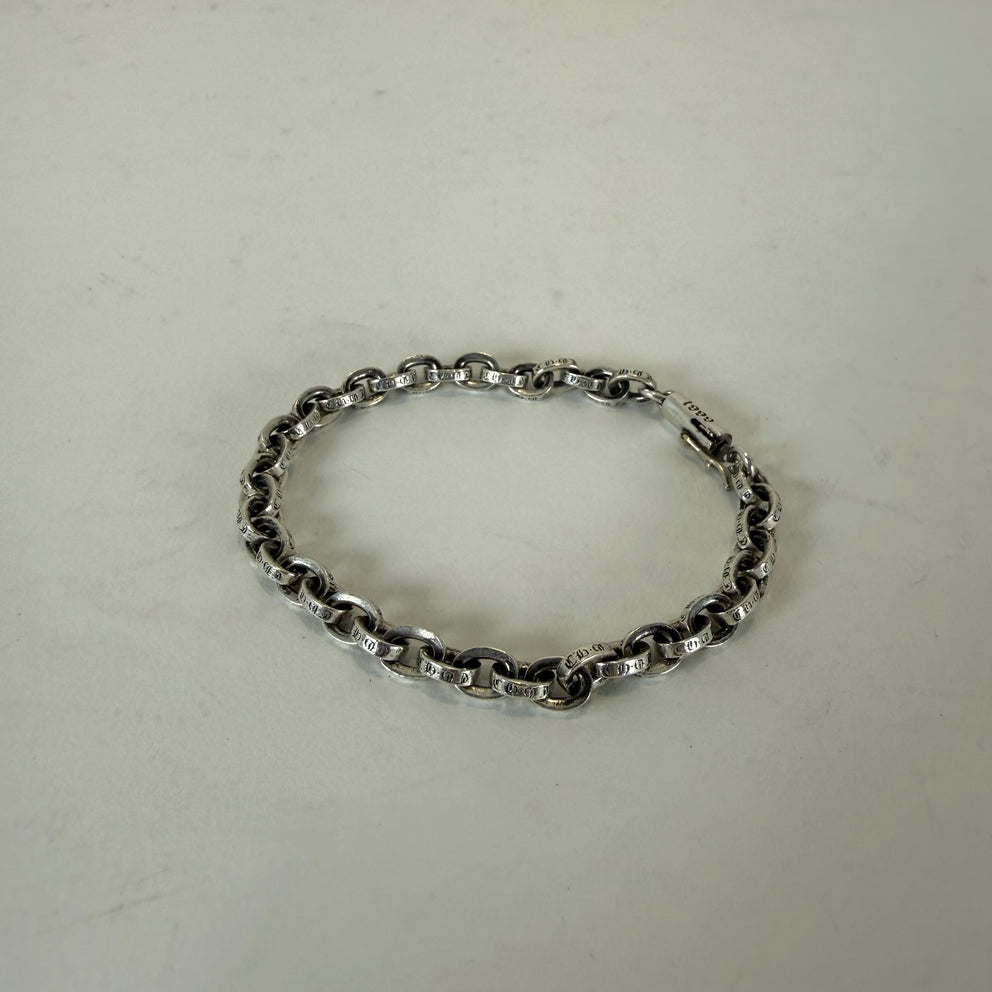 Chrome Hearts 'Paper Chain' .925 Silver Bracelet