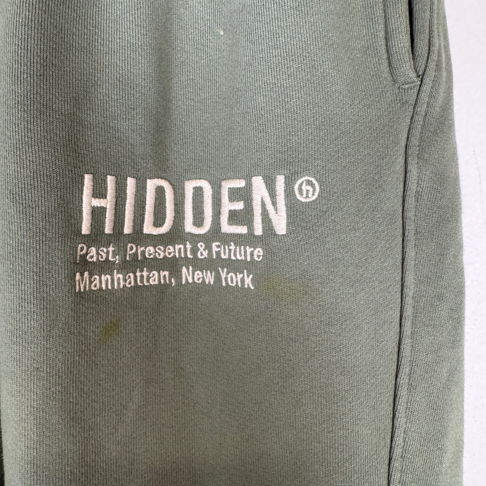 Hidden NY Sage Green Sweatpants Size M