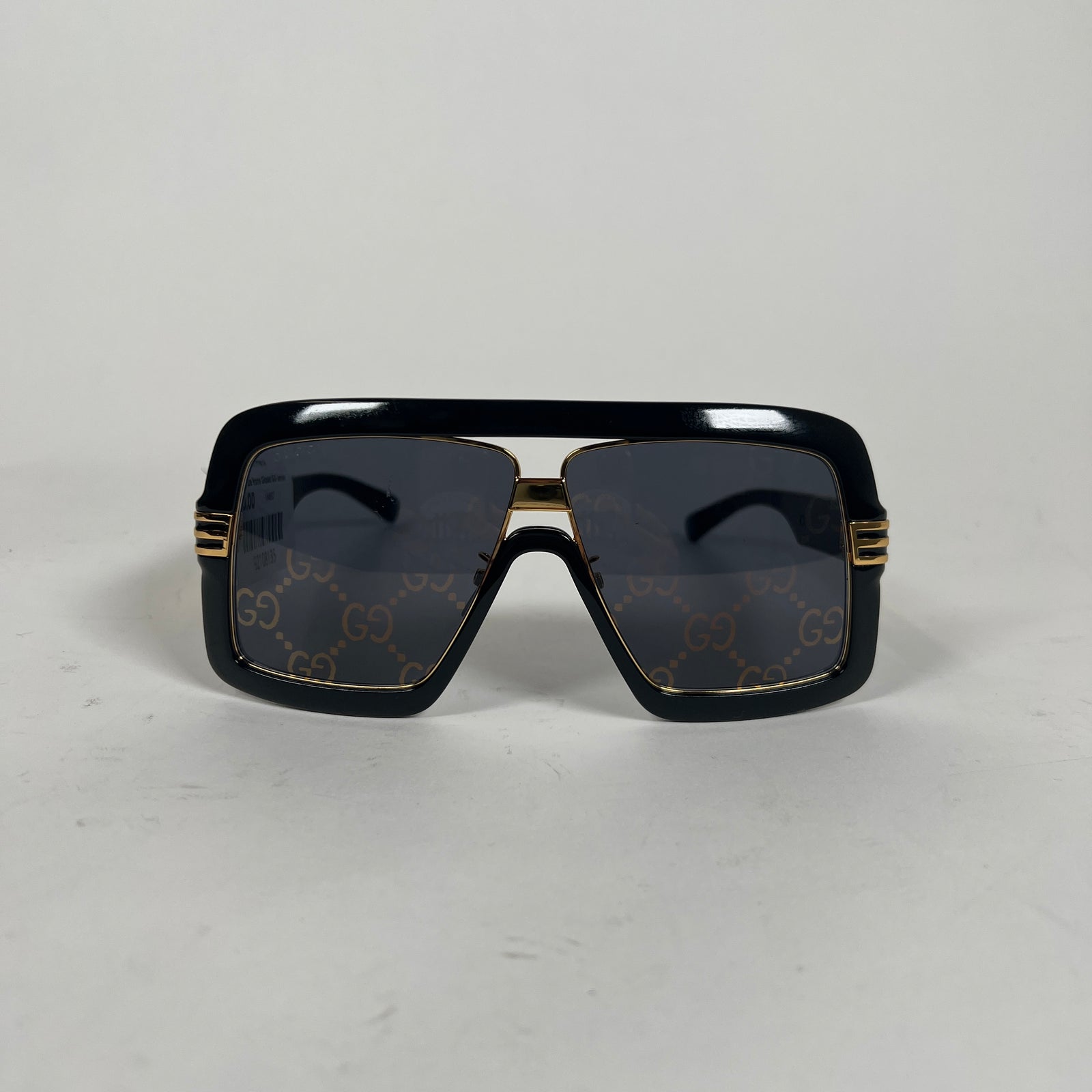 Gucci Square Frame Glasses GG Lenses