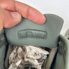 Dior B30 Khaki Green Microfiber Mesh Sneaker Size 42