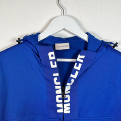 Moncler Blue Spell Out Track Jacket Size XL