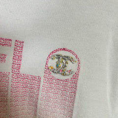 Chanel 2024 Paris-Los Angeles Tweed Crewneck Sweatshirt