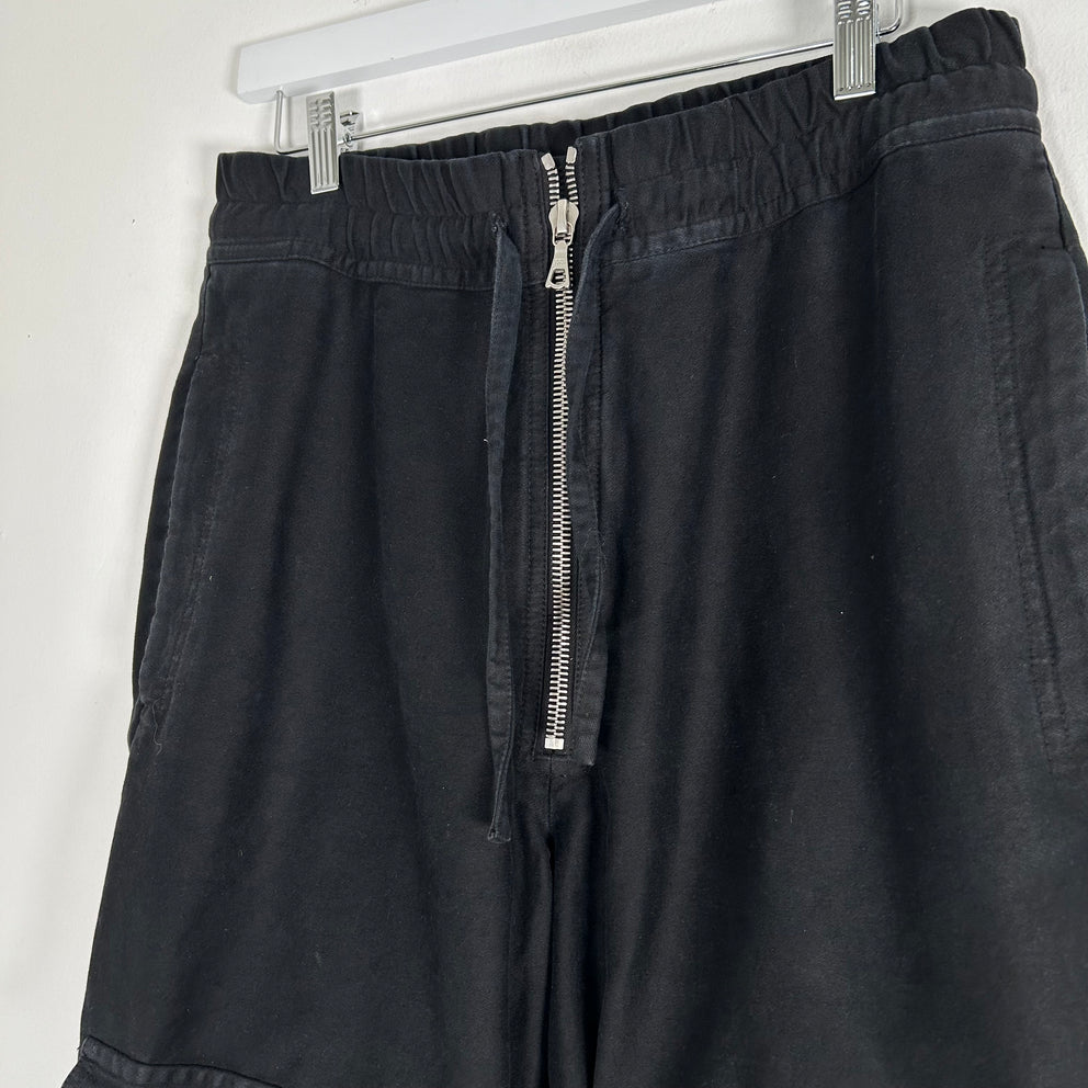 Dries Van Noten Black Bondage Cargo Pants Size M