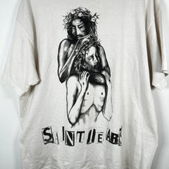 Saint Michael x Denim Tears White 'Jesus' Graphic T-Shirt Size XL