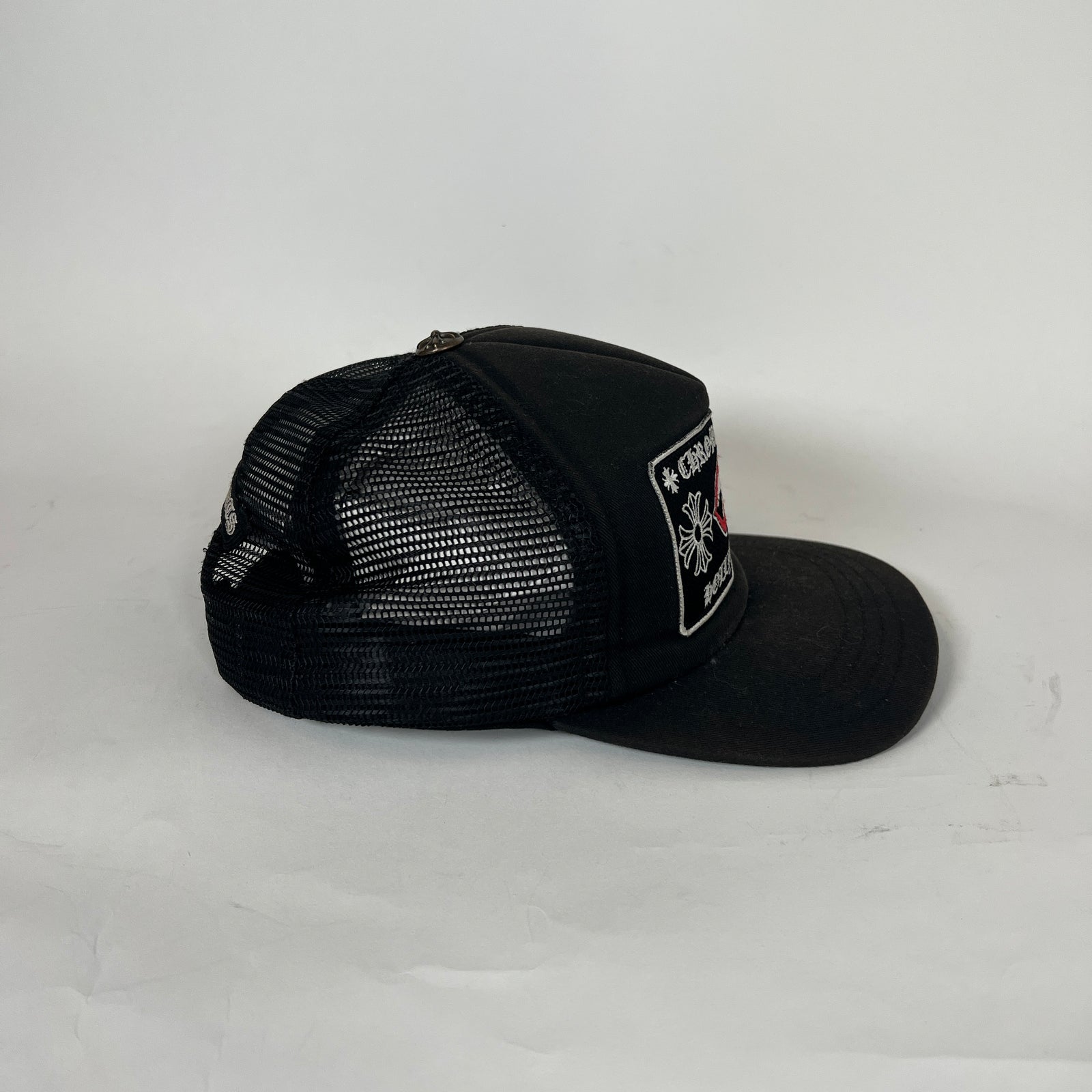 Chrome Hearts Black Matty Boy Chomper Trucker Hat