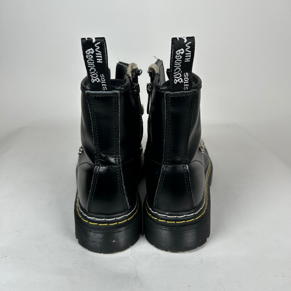Rick Owens x Doc Marten's Black Bex 1460 Leather Boot Size 43