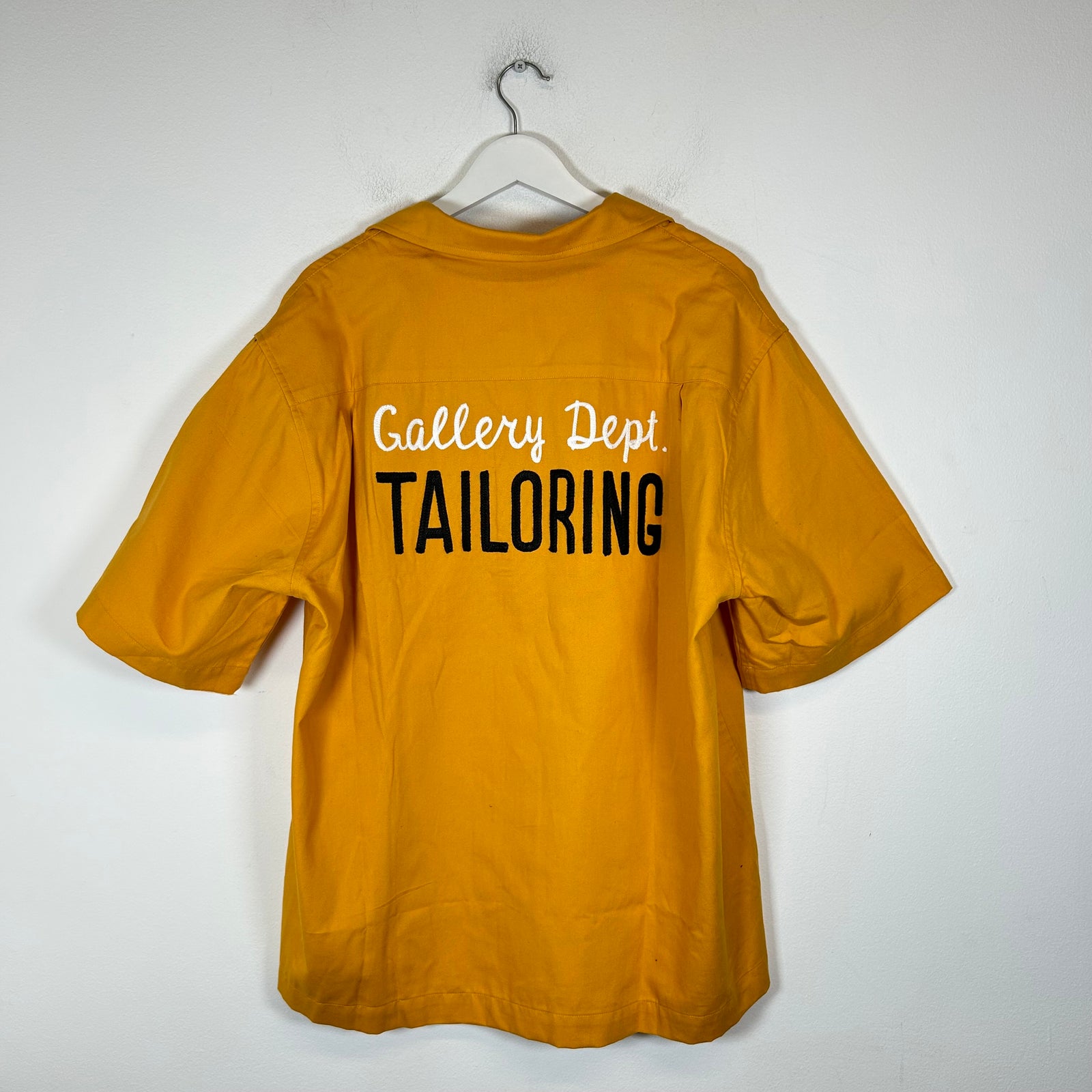 Gallery Dept Yellow Atelier Work Shirt Size XXL