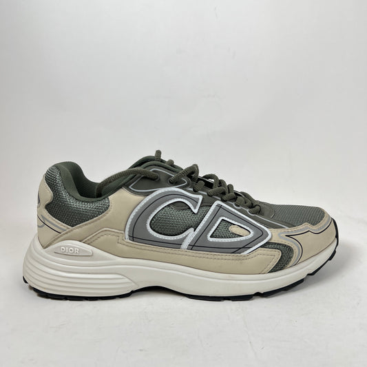 Dior B30 Olive/Cream Sneaker Size 42