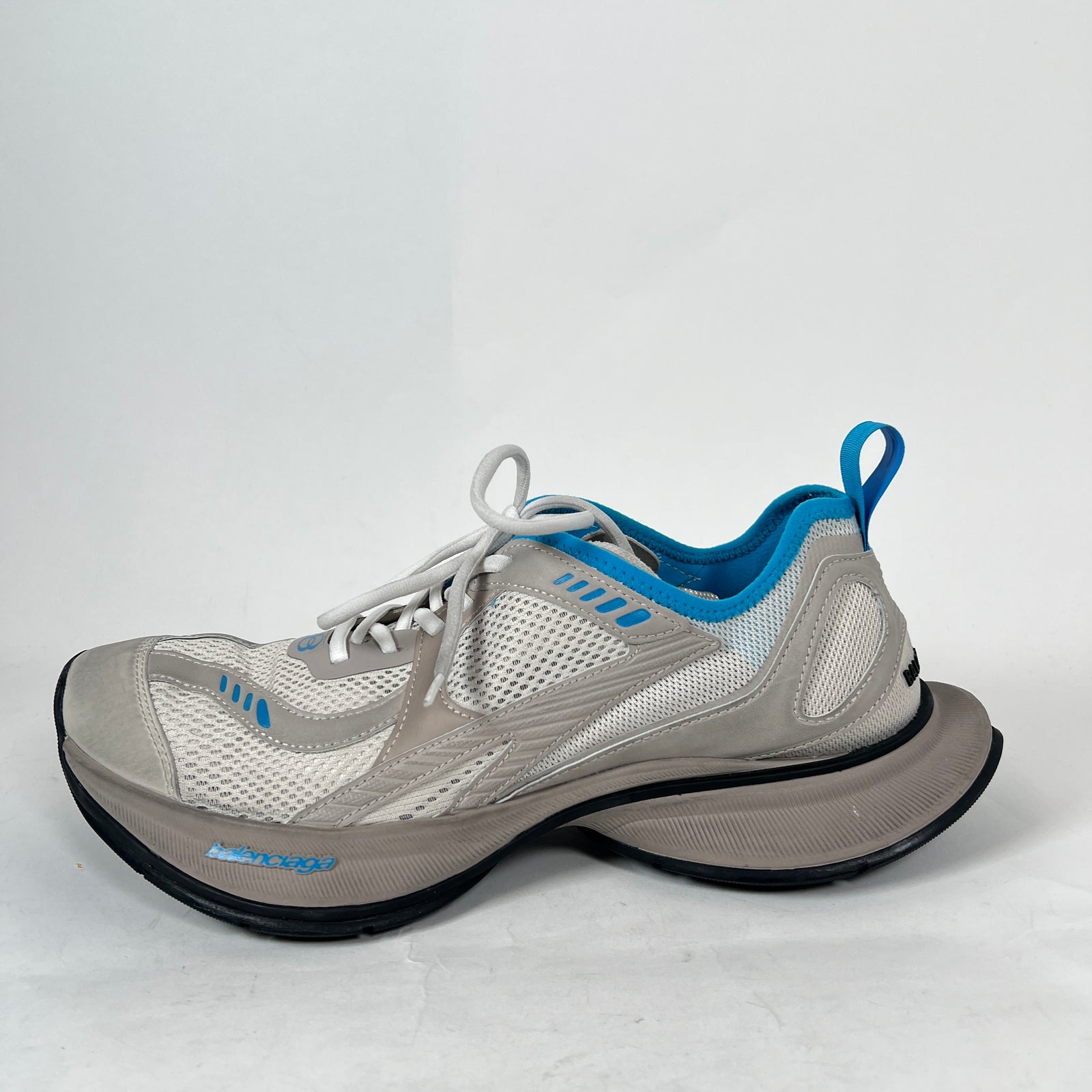 Balenciaga Grey/Blue Circuit Runner Size 43