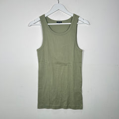 Ron Dorff Pale Green Tank Top Size S