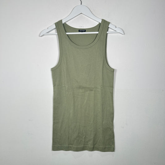 Ron Dorff Pale Green Tank Top Size S