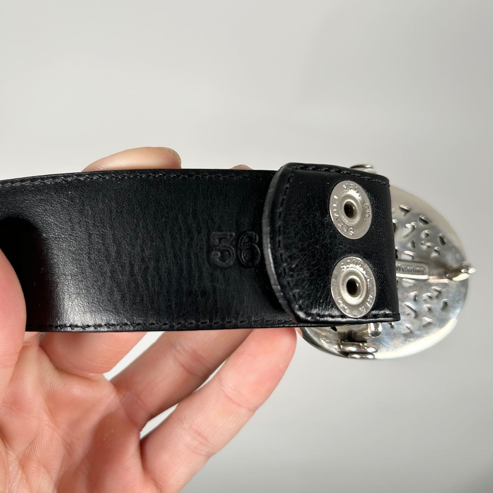 Chrome Hearts Oval Cross Belt