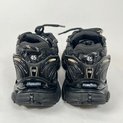 Balenciaga Triple Black Matte Runners Size 45