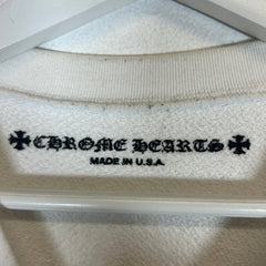 Chrome Hearts White USA Crewneck Size L