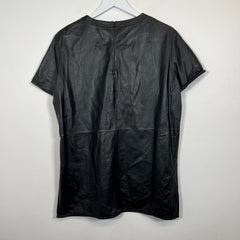 Givenchy Leather T-Shirt Size M