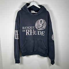 Rhude 'Banque' Graphic Hoodie Size M