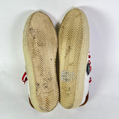 Saint Laurent SL 37 Diamond Leather Court Sneakers