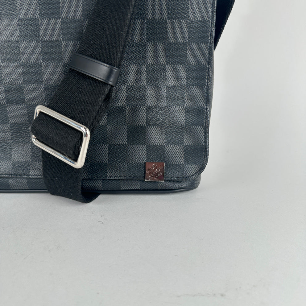 Louis Vuitton Graphite Damier District PM Cross Body
