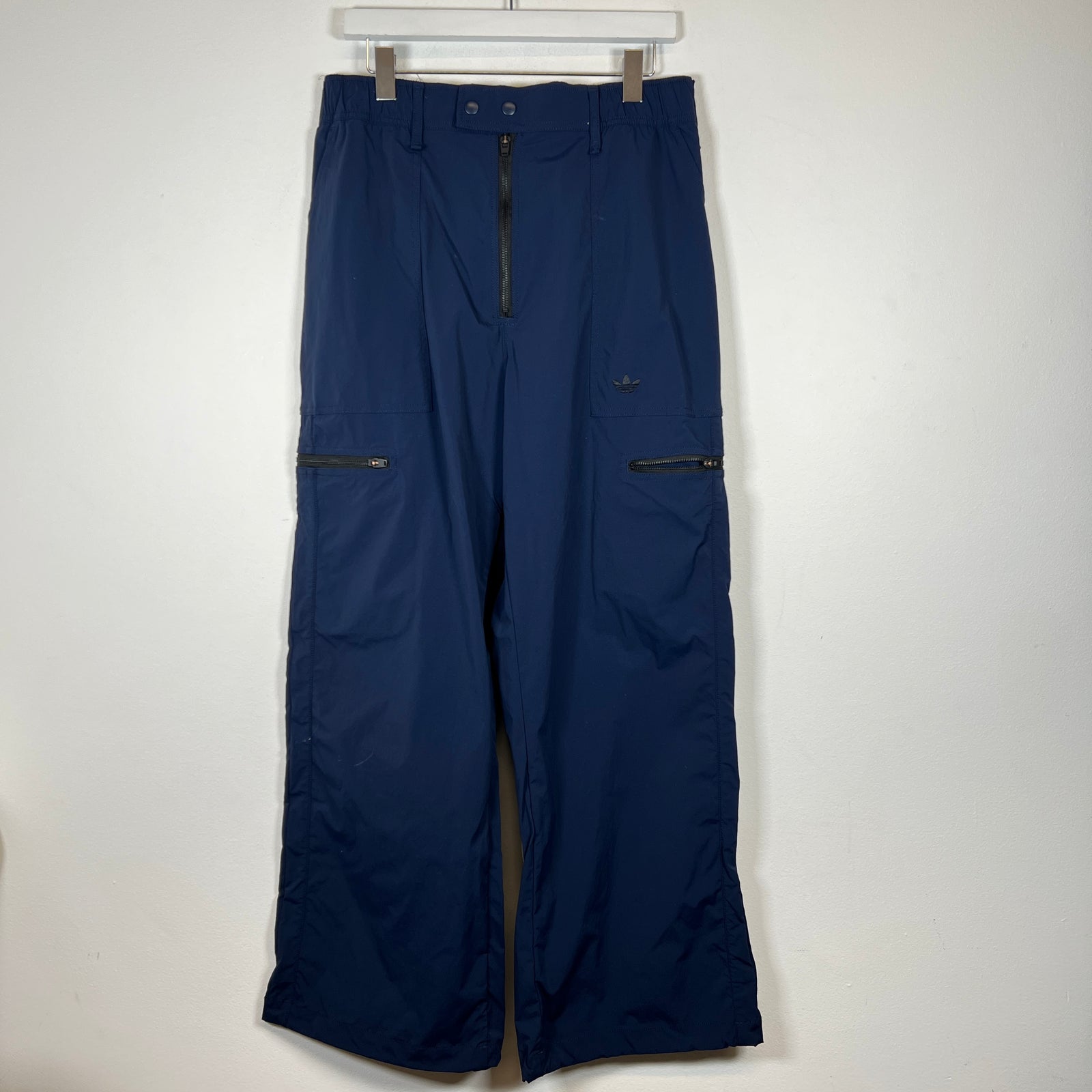 Wales Bonner x Adidas Navy Windbreaker Pants Size M