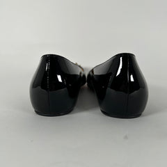 Christian Louboutin Geo Spiked Patent Flat Size 39.5