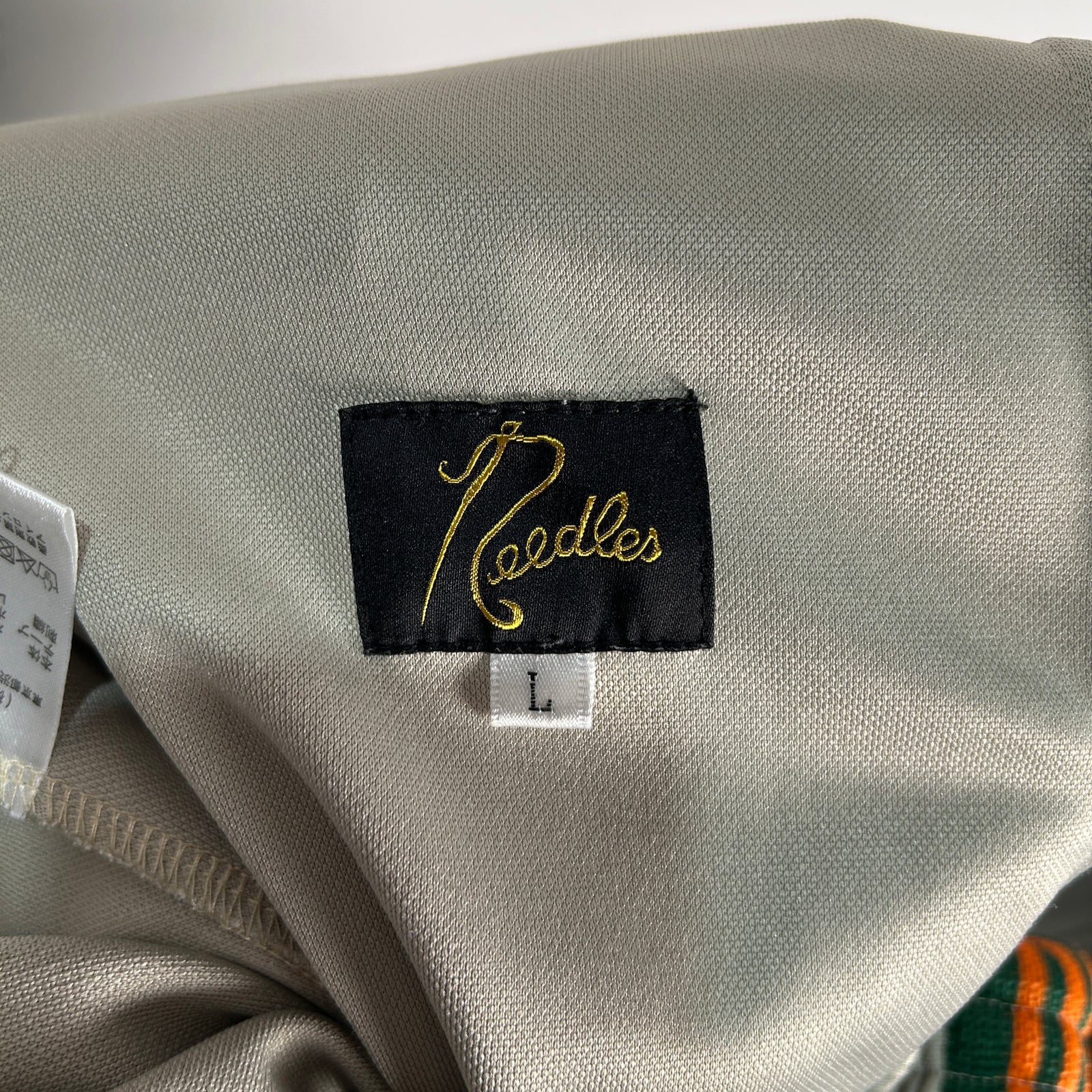 Needles Orange/Green Track Pants Size L