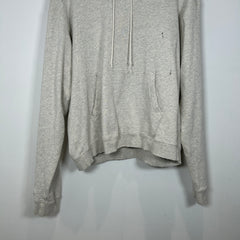 John Elliot Distressed Grey Hoodie Size L