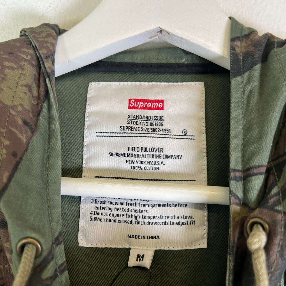 Supreme FW12 Green Realtree Camo Field Pullover