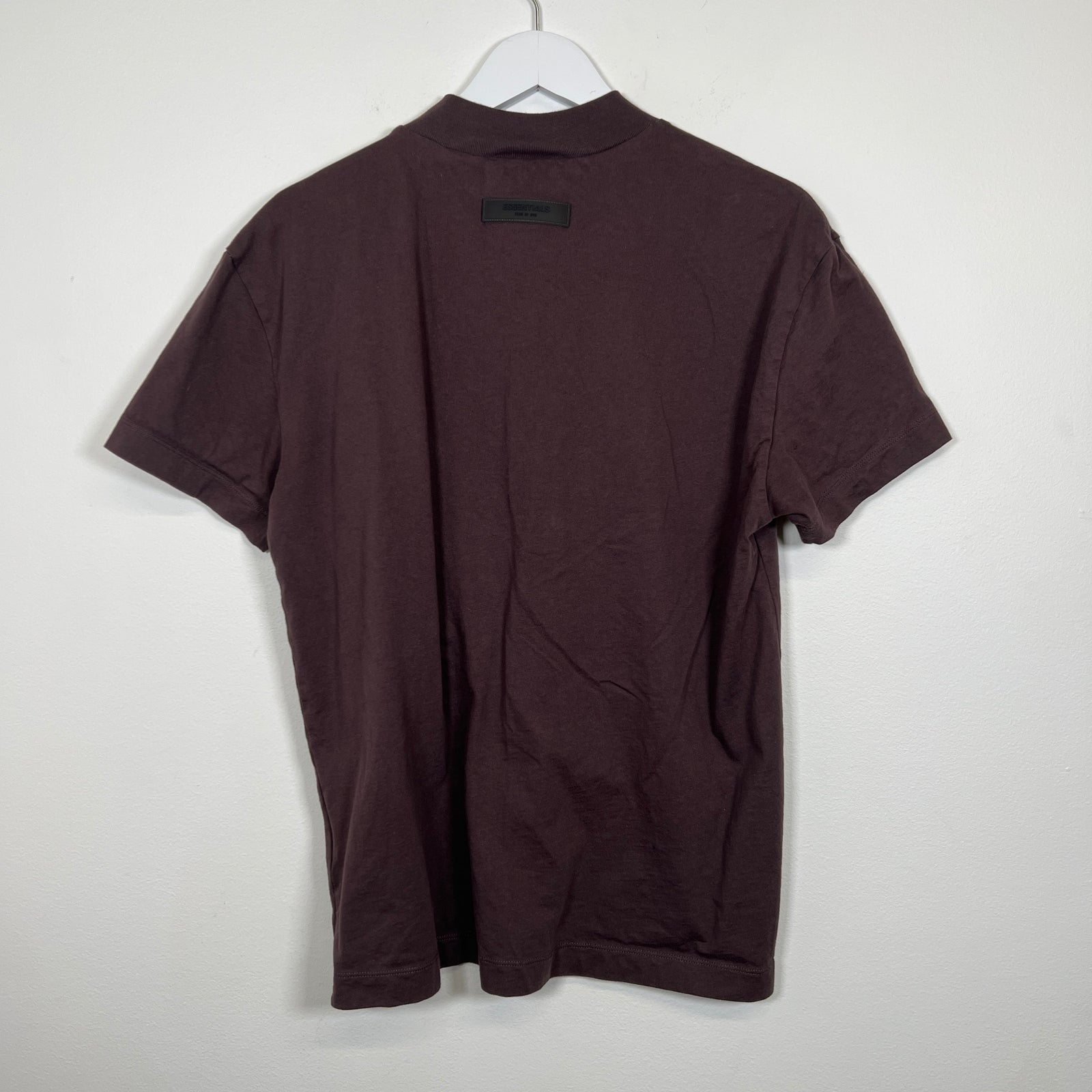 Essentials Brown Tee Size XS