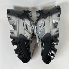 Prada Black/Silver Cloudbust Sneakers Size 8.5
