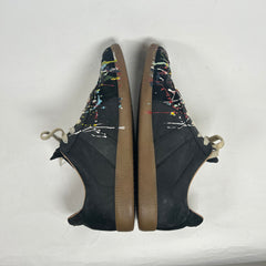 Maison Margiela Black Paint Splatter Gats Size 41
