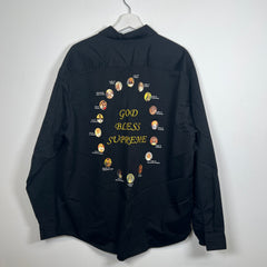Supreme 'God Bless' Work Shirt Size XL