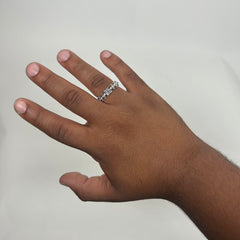 Givenchy 4G Crystal Ring Size 9