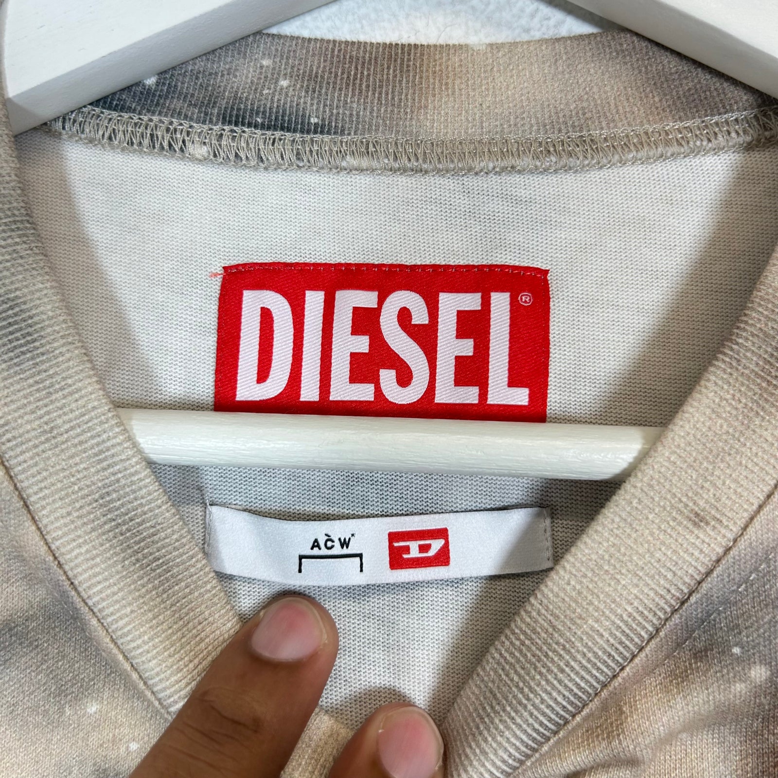 Diesel x A Cold Wall Tie-Dye T-Shirt Size M