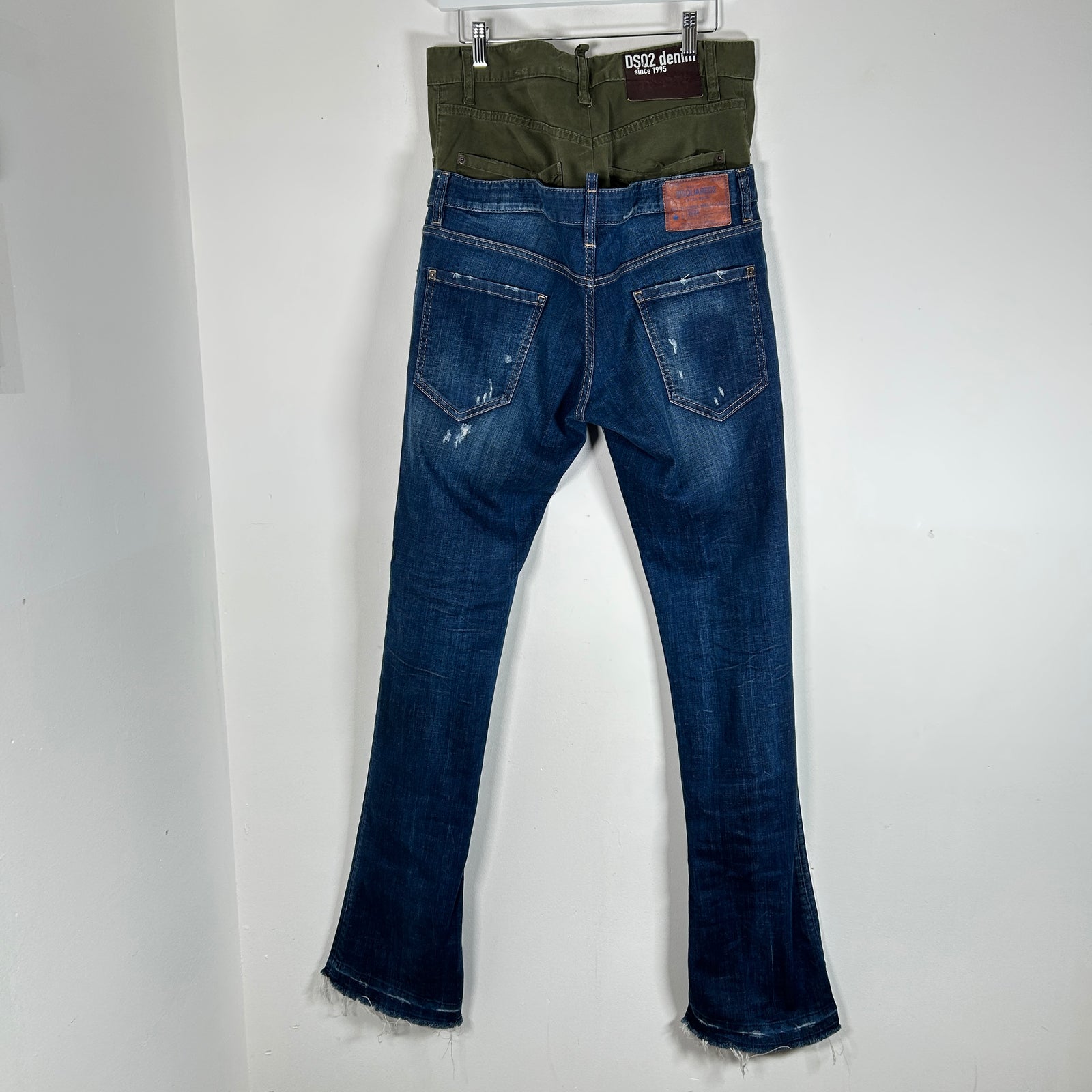 Dsquared Double Waist Jeans Size 32