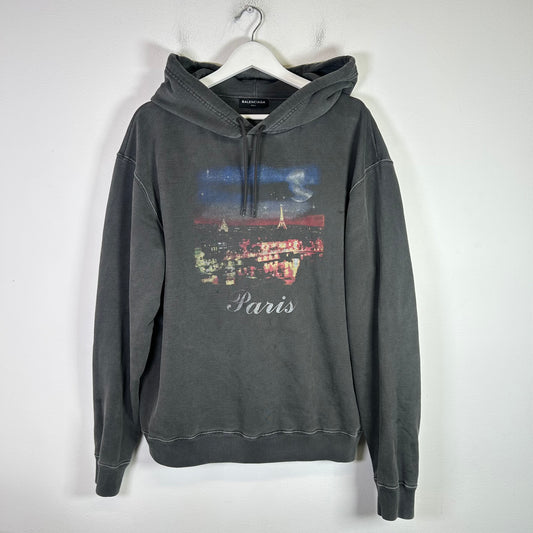 Balenciaga FW17 Paris Tourist Souvenir  Hoodie