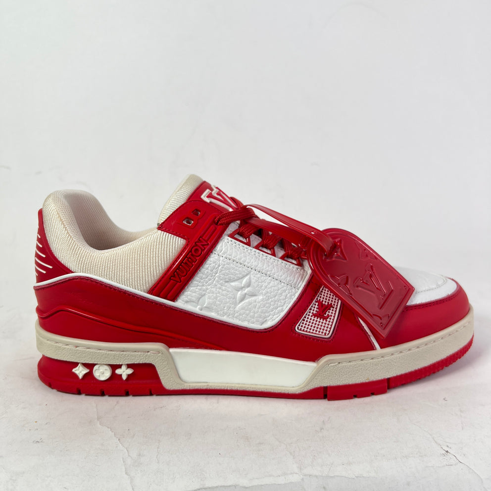 Louis Vuitton Red Monogram LV Trainer