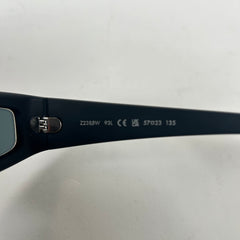 Louis Vuitton Black Super Vision Low Sunglasses