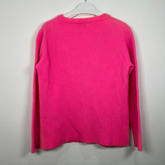 Vivienne Westwood Pink Graphic Knit Sweater Size M