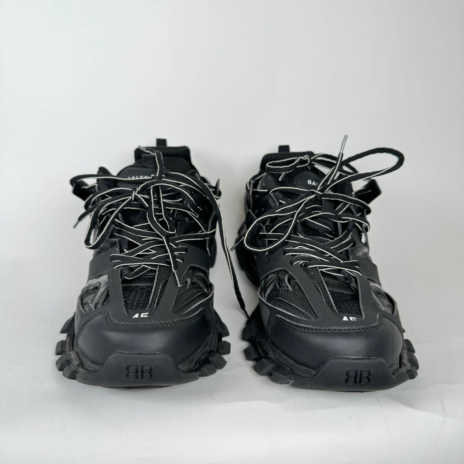 Balenciaga Black Track Sneakers Size 45