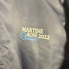 Martine Rose 'Classic' Navy Cropped Bomber Jacket Size S