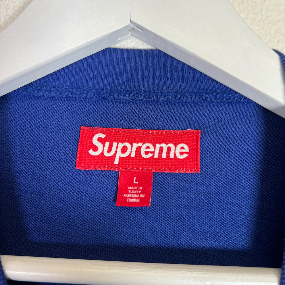 Supreme SS26 Blue Studded Football T-Shirt