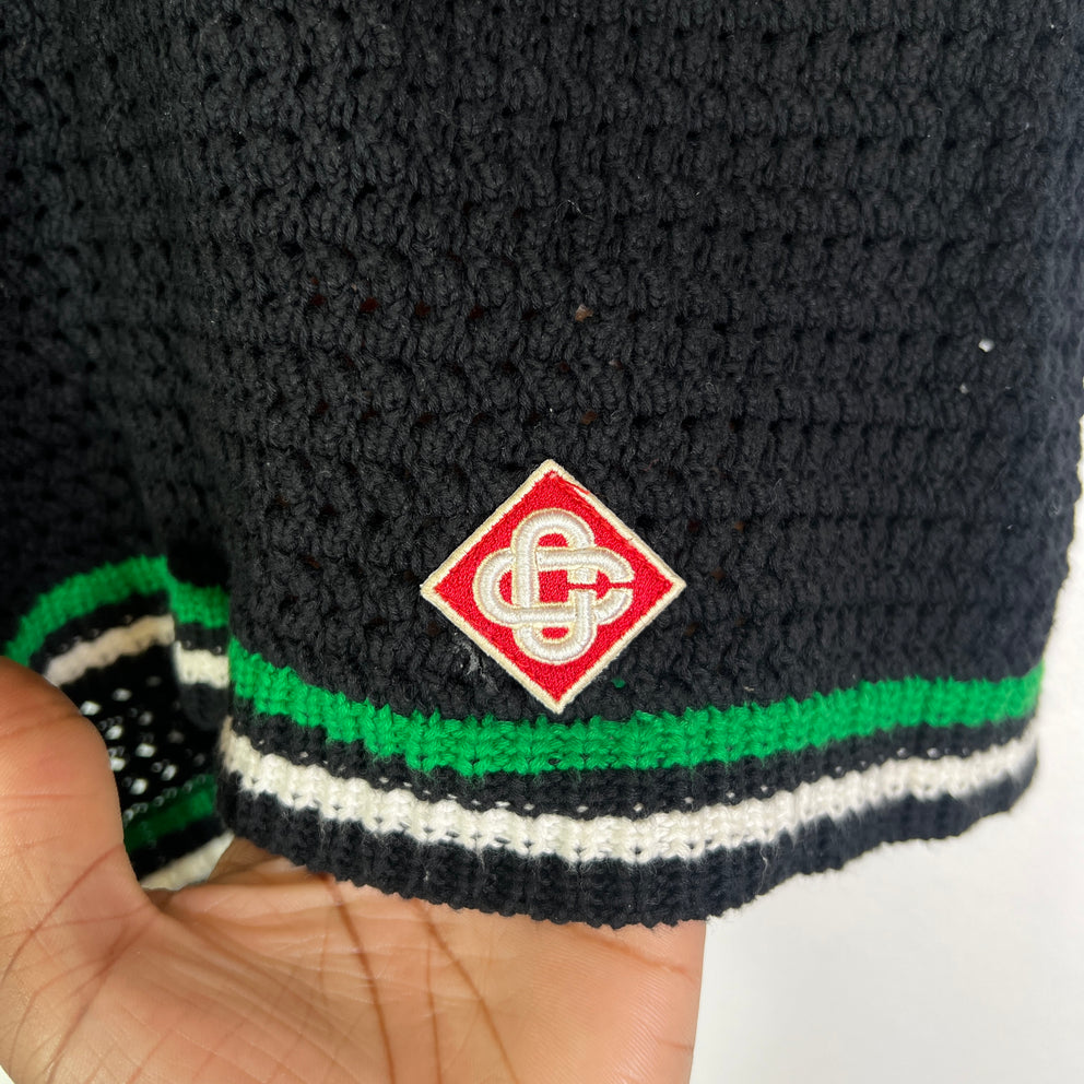 Casablanca Tennis Crochet Shorts