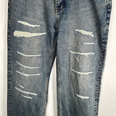 Fugazi Indigo Stoen Rivet Jeans Size L