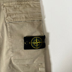 Stone Island Khaki Cargo Pants Size 36