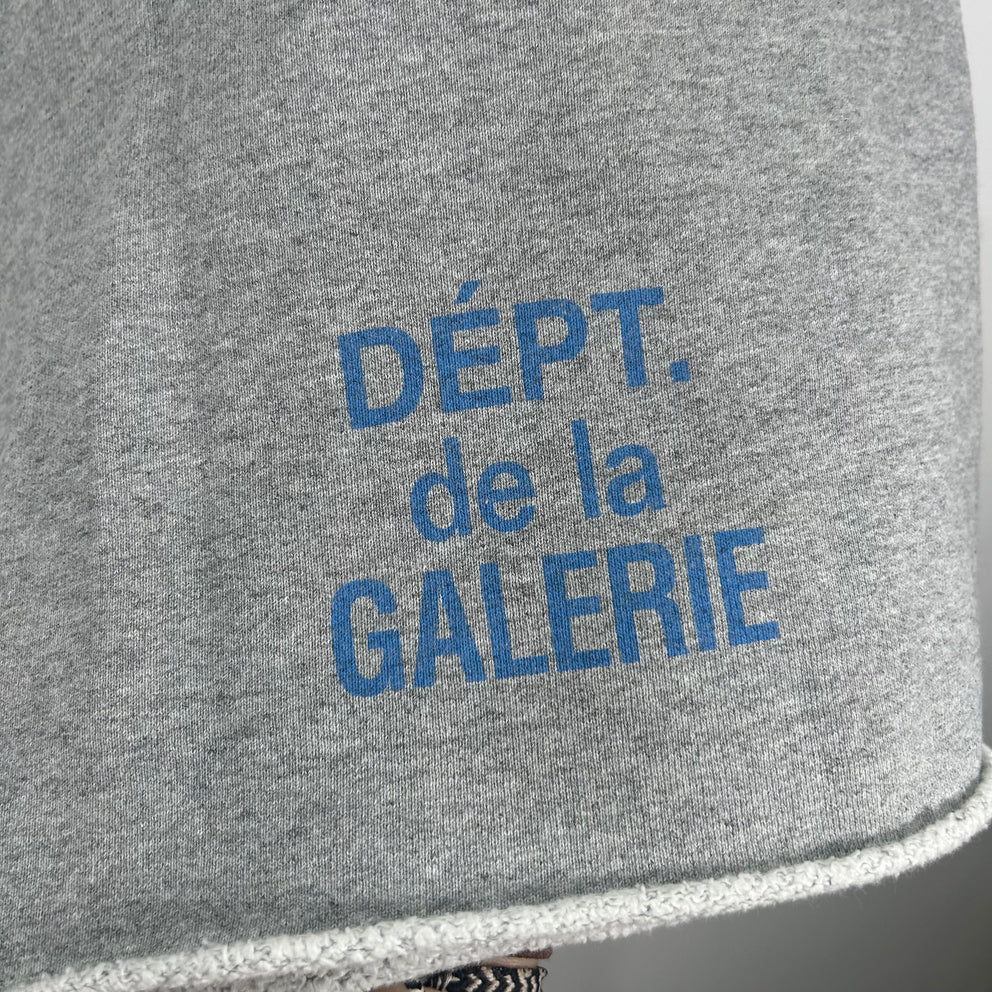 Gallery Dept. Grey Logo Shorts