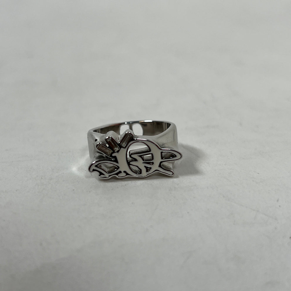 Dior x Cactus Jack Silver Ring Size M