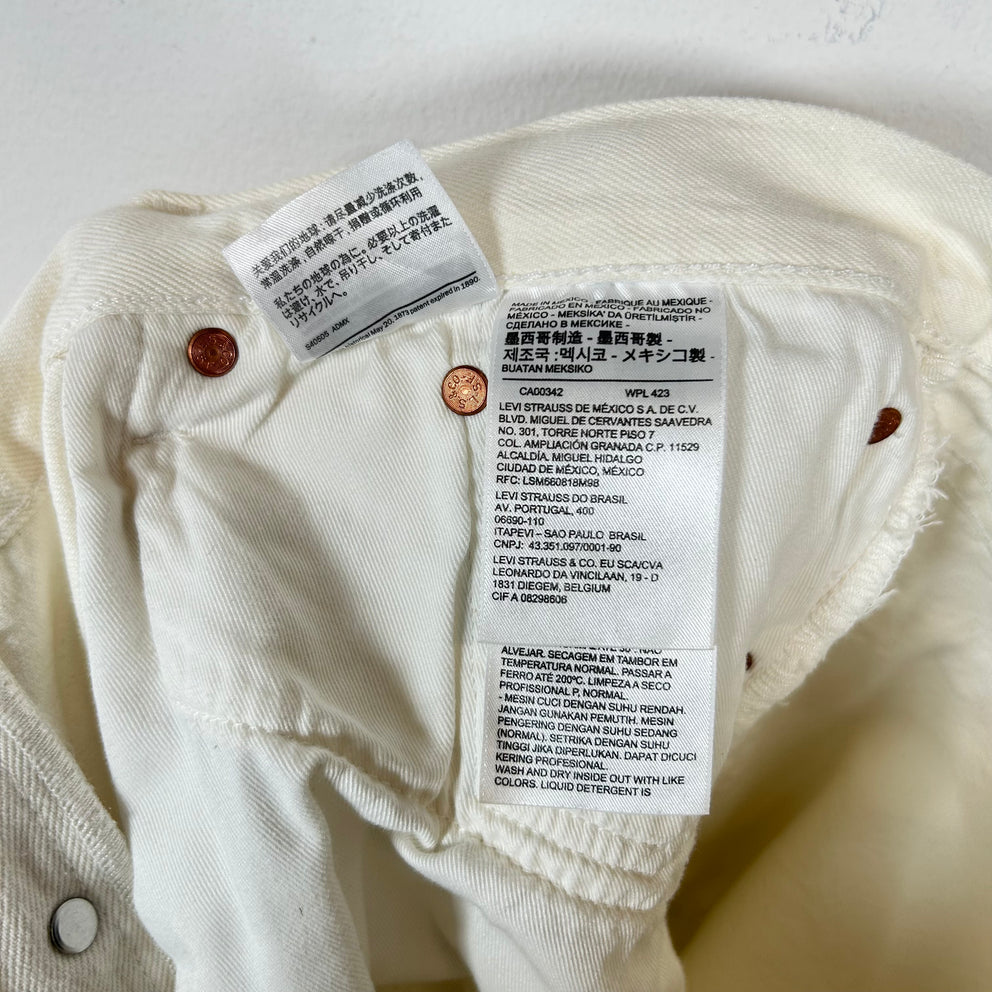 Denim Tears White Wreath Denim Jeans Size 40